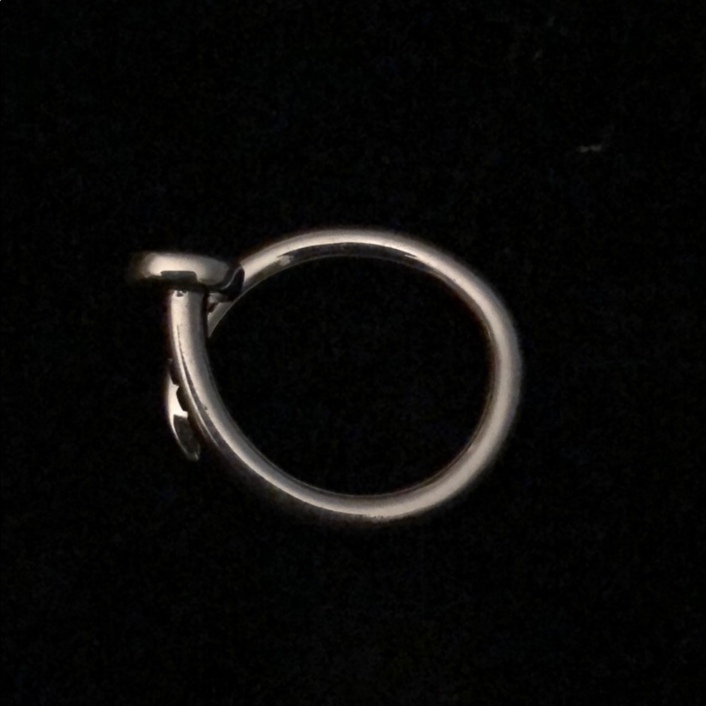 Heavy silver nail ring. - Picture 3 of 4